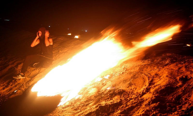 צה"ל תקף עמדות תצפית של חמאס, בתגובה למטען