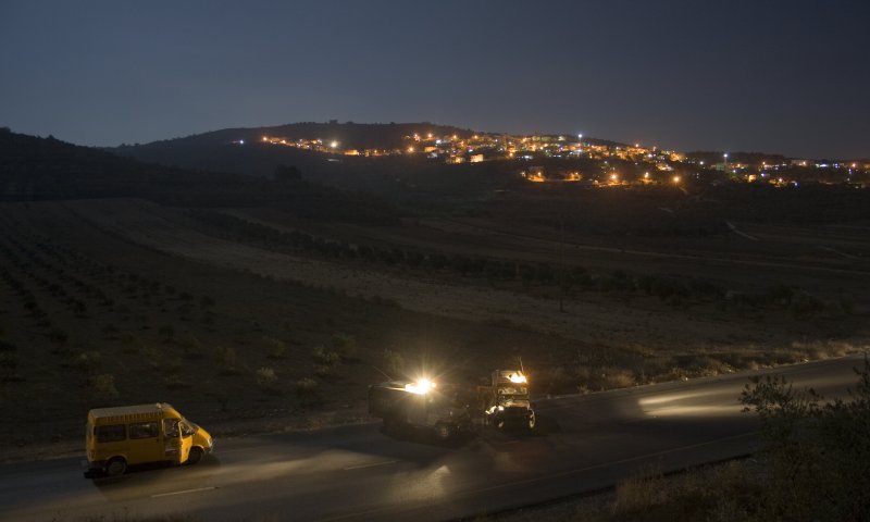 חשד לנסיון פיגוע דריסה ליד בית אל; המחבל נורה