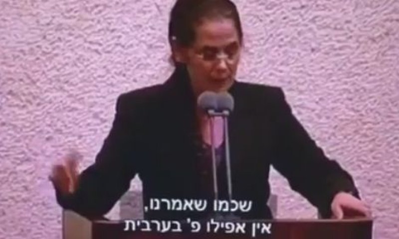 "אין לכם פ'": ברקו לעגה לערבים ועוררה סערה