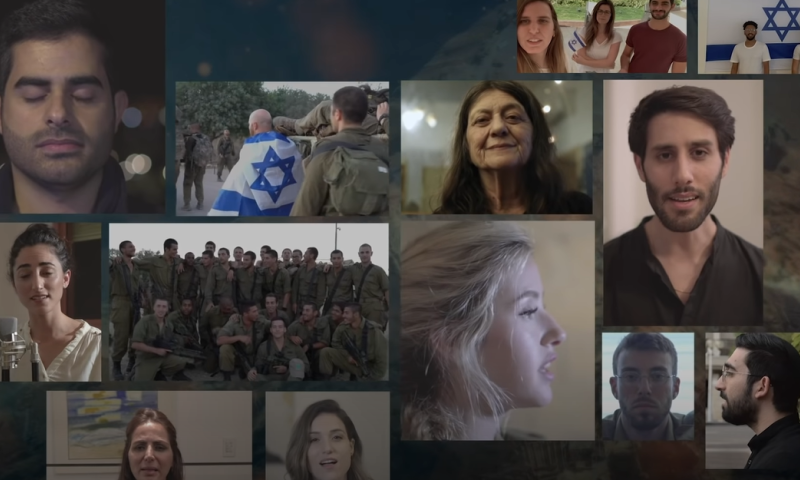 מרגש: אמני ישראל שרים יחד "אין לי ארץ אחרת". צפו
