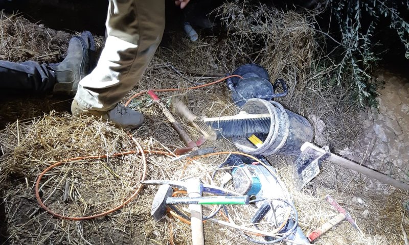 נעצרו 6 חשודים בגניבת עתיקות מאתרים בשומרון