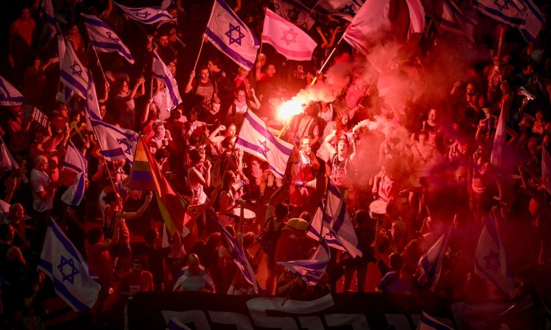 ההפגנה בת"א: 7 מפגינים נעצרו בחשד להפרת סדר