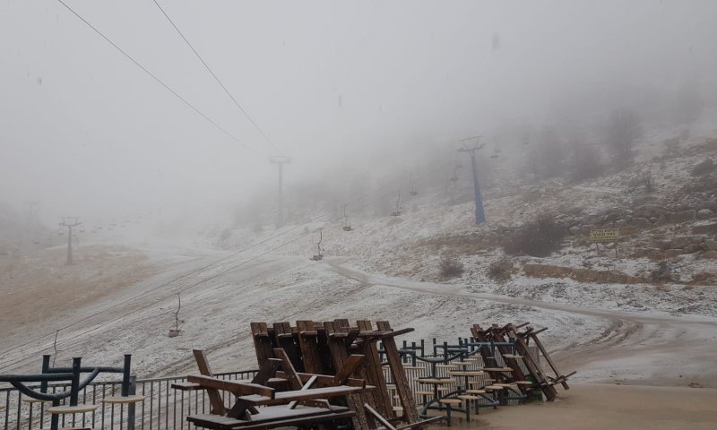 הסערה כבר פה: הצפות, 0 מעלות ושלג ראשון; צפו