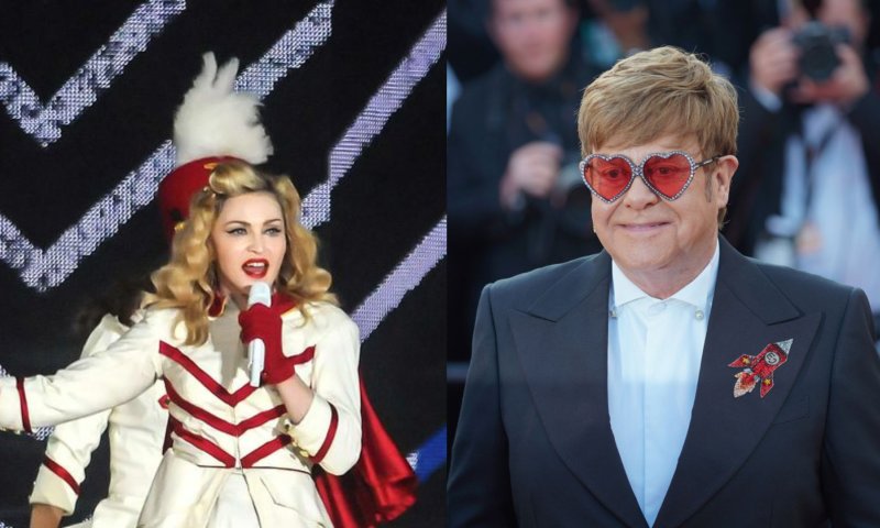 מדונה ואלטון ג'ון השלימו אחרי שנים של סכסוך: שיר משותף בדרך?