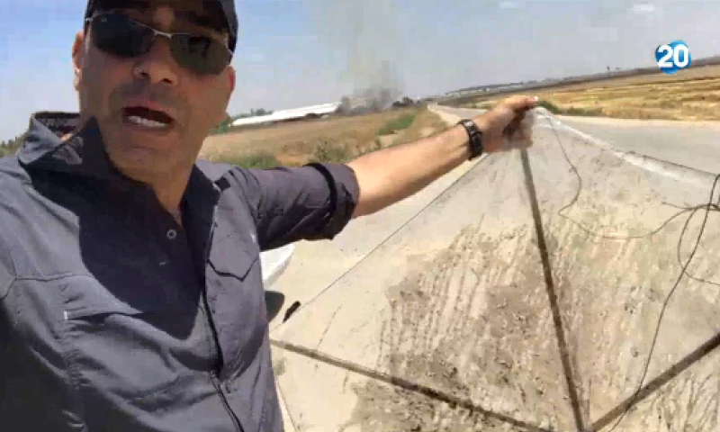 טרור העפיפונים &bull; צפו: כך בנויים עפיפוני התבערה