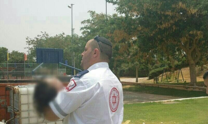 בת שנתיים טבעה בבריכה באילת; מצבה בינוני
