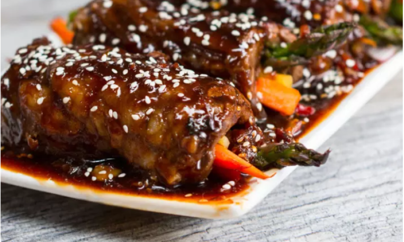 סופ"ש של הביוקר: מתכון לרול סטייק וירקות