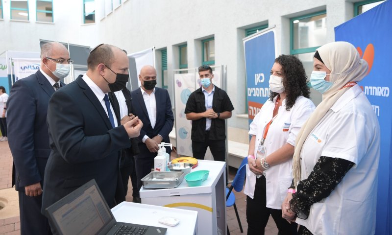 לאחר אישור חיסונים לבני 40 ומעלה: בנט יתחסן מחר