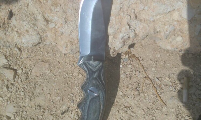 ערבי ניסה לדקור לוחמים בצומת תפוח ונעצר