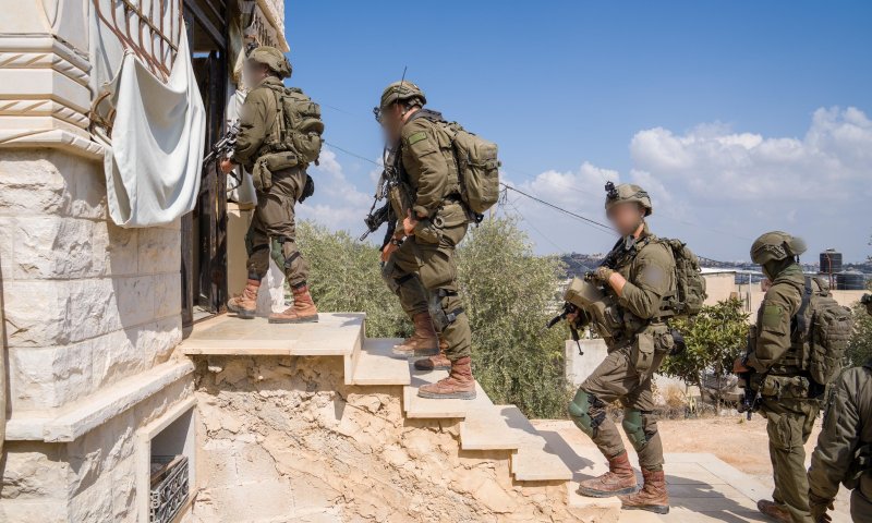 במקביל לסריקות אחרי המחבלים: מבצע רחב בחטיבת מנשה. צפו