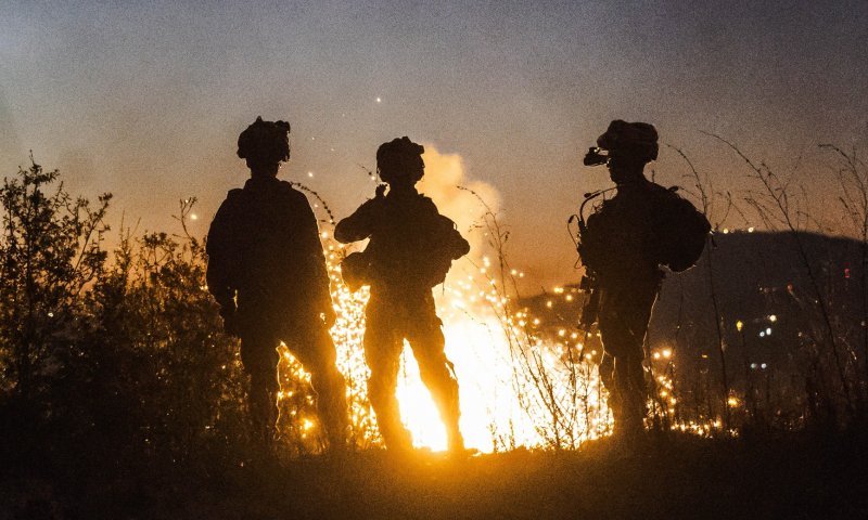 תיעוד: לוחמי גולני איתרו מחסני אמל"ח תת-קרקעיים בדרום לבנון