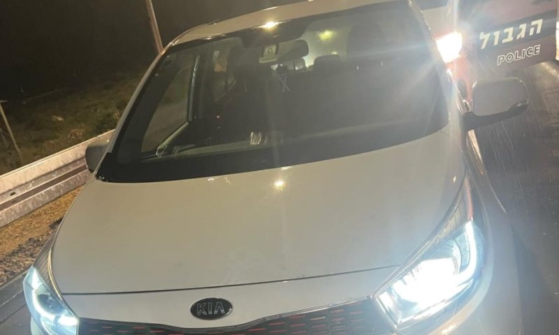 תושב רצועת עזה נעצר בחשד שגנב רכב