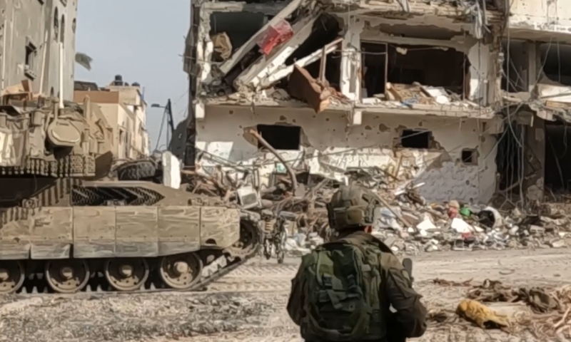 זו לא אותה שג'עייה: צפו בגולני כותשים את קן הטרור