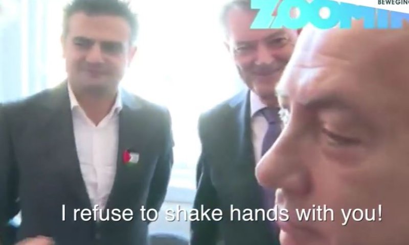 "שיישאר עם אף עקום"; צפו בתקרית המביכה