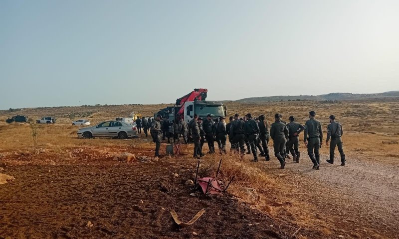 במהלך פינוי הגבעה: נהרס ביתו של חייל במילואים