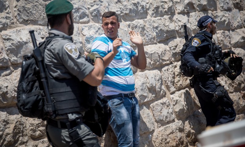 נעצר פלסטיני החשוד בגניבת רכב ופריצת מחסום