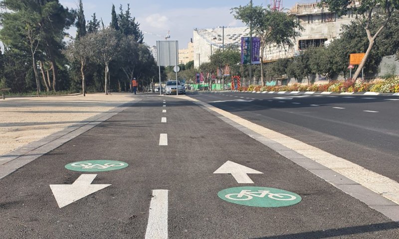 ירושלים: נחנך שביל אופניים חדש בקריית המוזיאונים