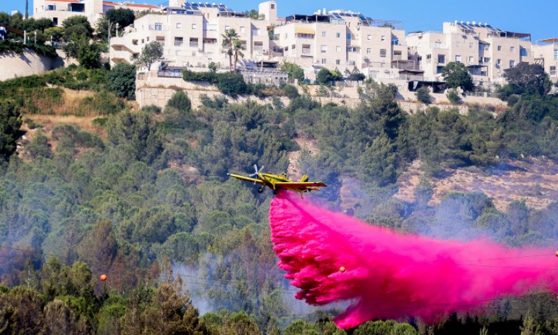 שריפה פרצה בעין לבן: גן החיות התנ"כי פונה