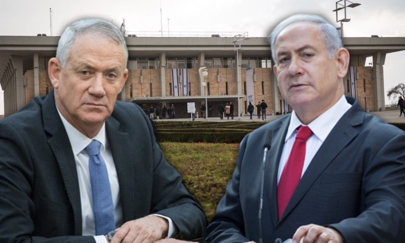 נתניהו זימן את גנץ לפגישה, צוותי המו"מ יפגשו קודם