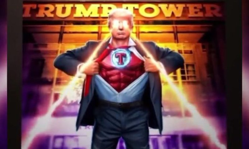 עם לייזר בעיניים: טראמפ מבטיח הכרזה דרמטית