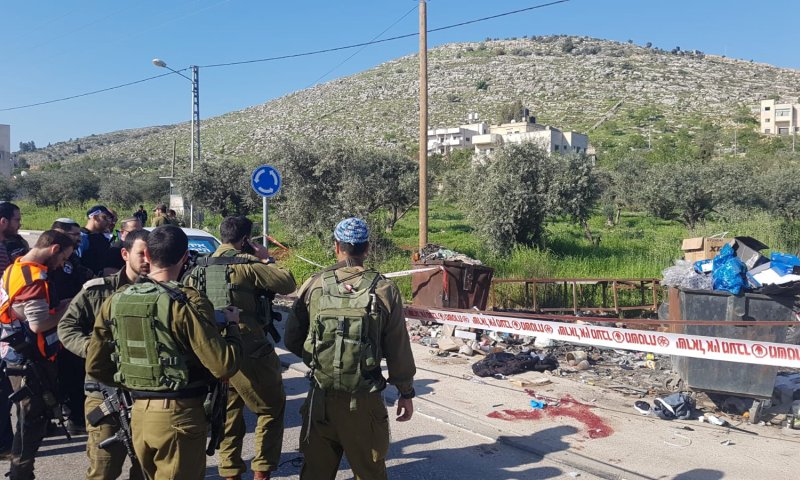 חשד לפיגוע דריסה בחווארה, המחבל נוטרל