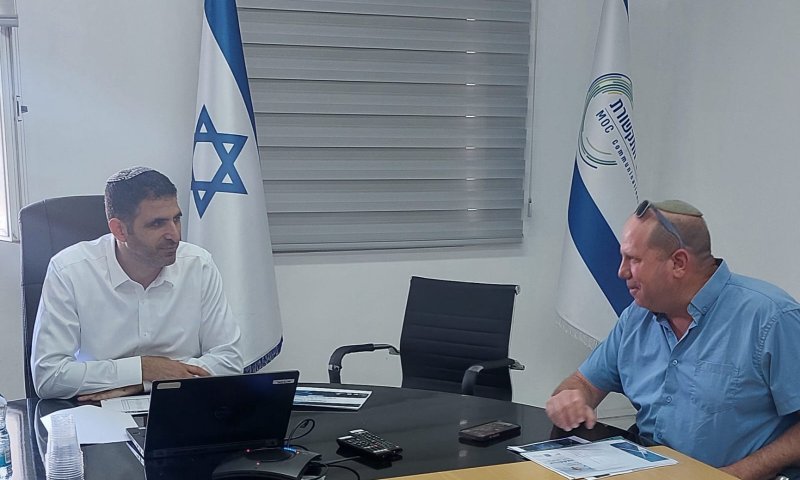 השר קרעי לראש המועצה: "פועלים לשיפור הקליטה בגוש עציון"