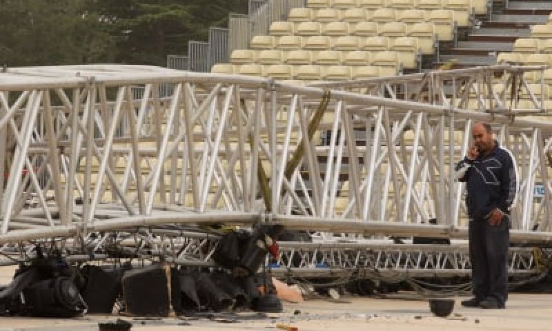 אסון בהר הרצל: הרוגה ו-15 פצועים בקריסת עמוד תאורה