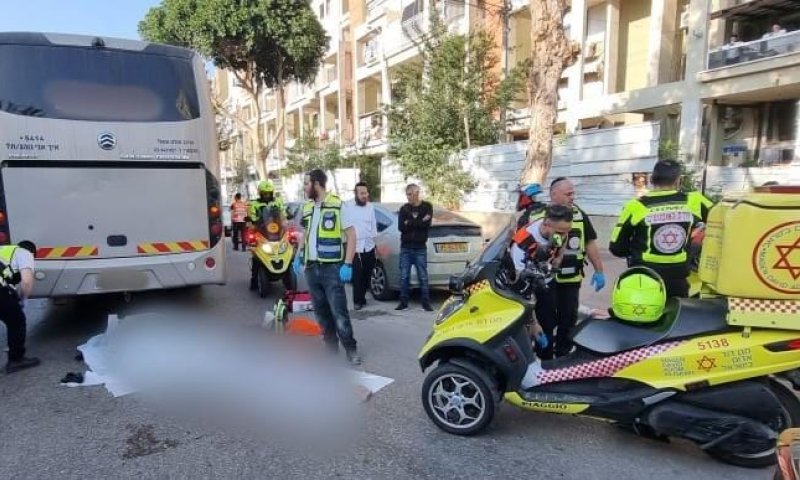 הולכת רגל נהרגה בתאונת דרכים באשדוד