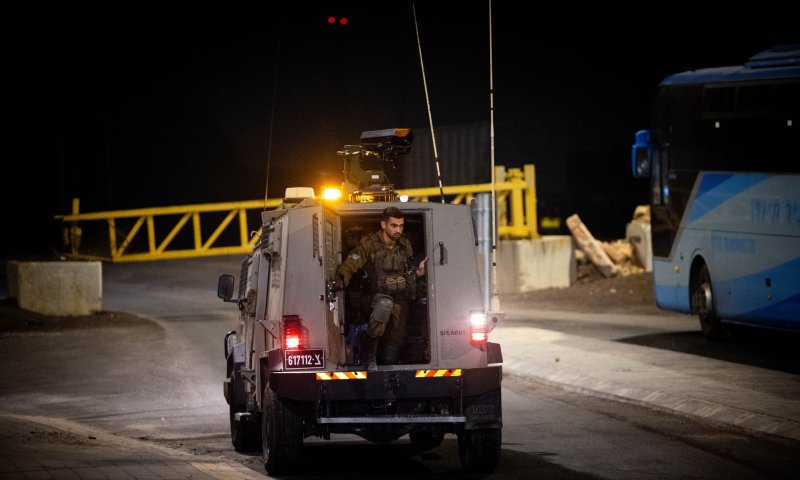 גוש עציון: חשוד פלסטיני התקרב ליישוב ונעצר בידי הכוחות