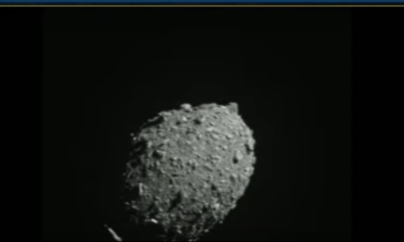צפו: ניסוי נאס"א הצליח &ndash; הטיל פגע באסטרואיד