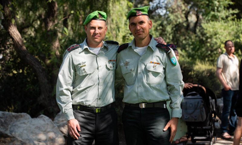 הקצין הסרוג סיים את תפקידו כמח"ט עציוני