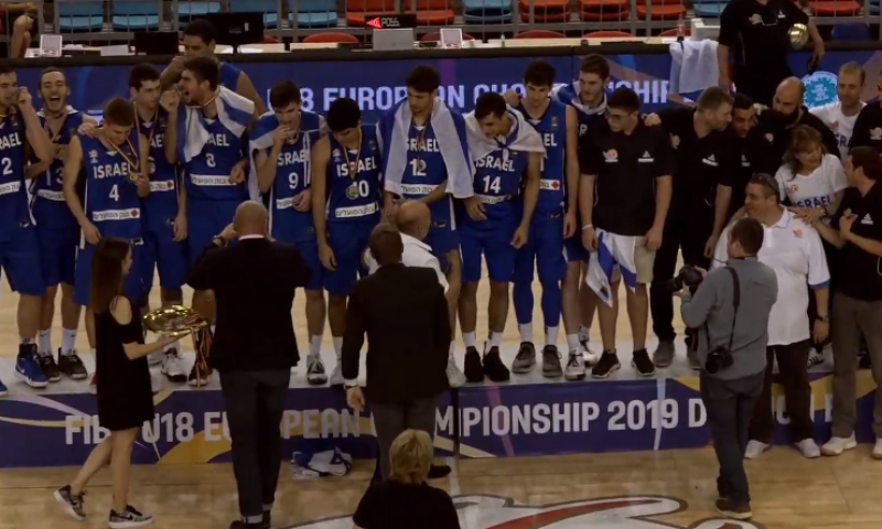 הישג: ישראל זכתה באליפות אירופה לנוער דרג ב'