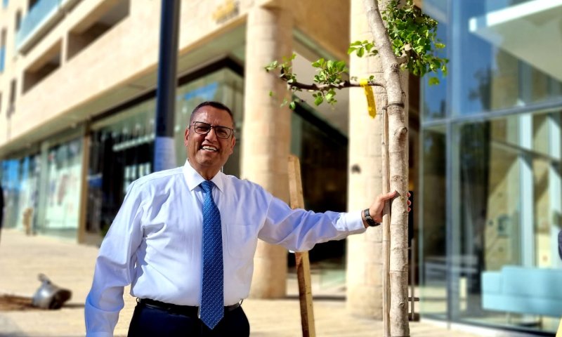 עם תום השמיטה מבצע שתילה יצא לדרך בירושלים