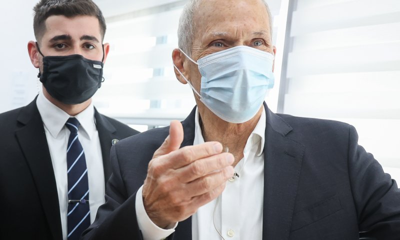 השר לביטחון פנים עבר עבירת צנזורה בשידור חי