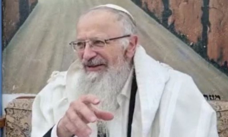 הרב אליהו: שלושה אנשים ביקשו ממני סליחה השבוע