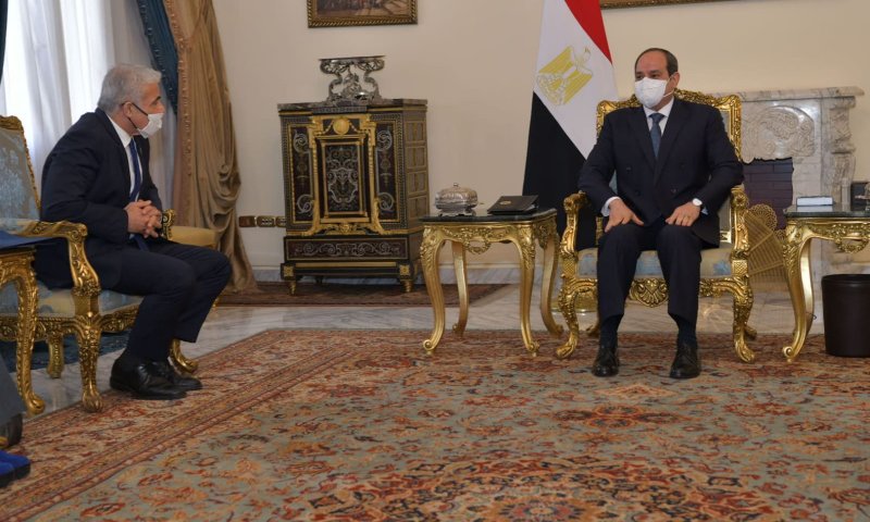 לפיד לא-סיסי: "חשוב להמשיך ולשקוד על השלום"