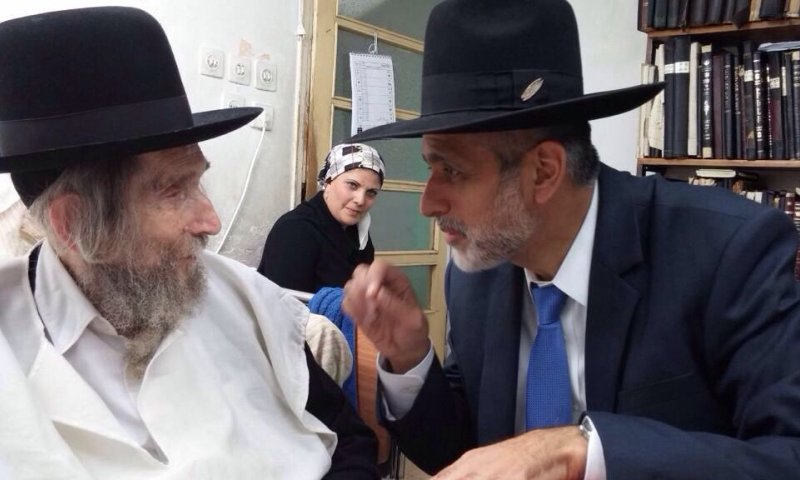 בדרך לפילוג בש"ס: אלי ישי נפגש עם הרב שטיינמן