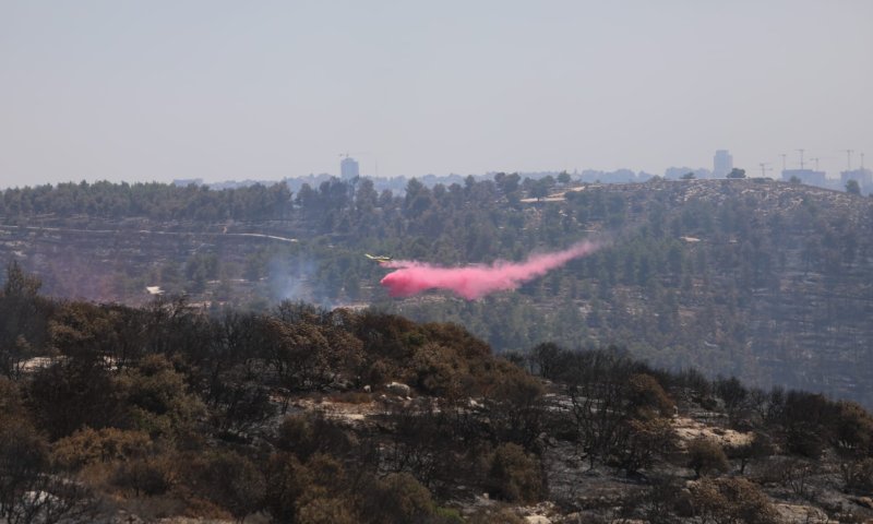 השריפה בירושלים: "לא להגיע לכבישים החסומים"