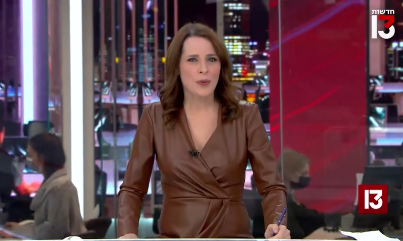 דרמה בחדשות 13: תמר איש שלום לא תיפרד מהמהדורה הערב