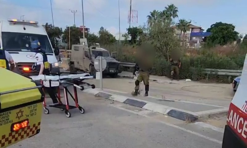 2 פצועים בפיגוע בשומרון: מצוד אחרי המחבלים