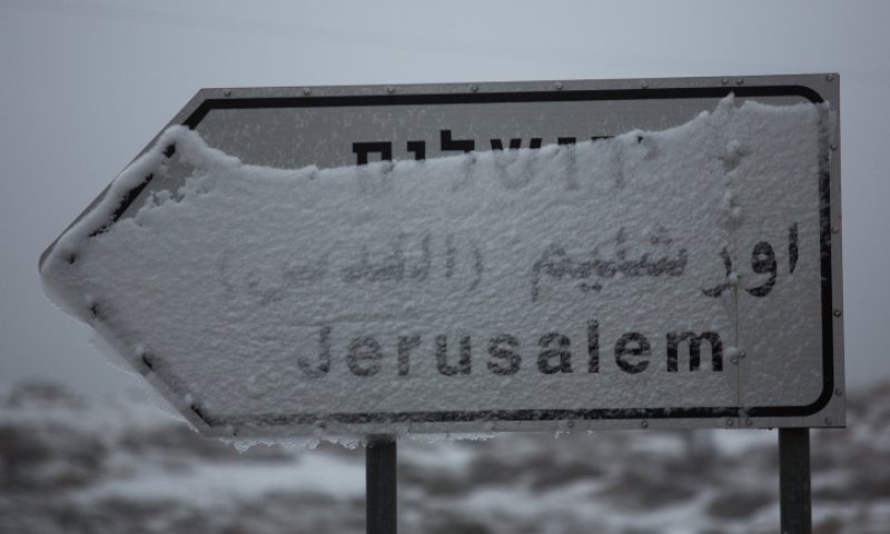 השלג יגיע לירושלים מוקדם מהצפוי. כל הפרטים