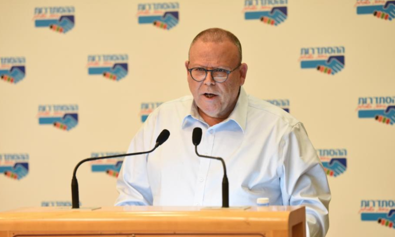 ארנון בר-דוד נבחר ליו"ר ההסתדרות החדש