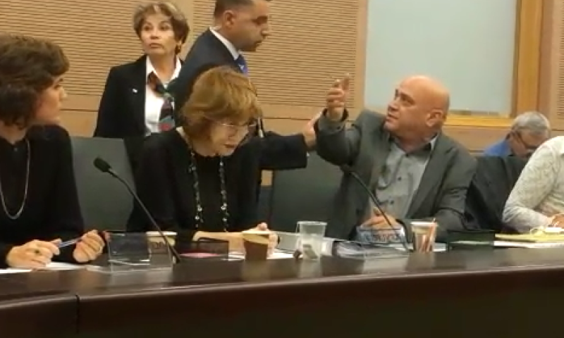 הח"כ השתולל, סלומינסקי זרק אותו מהדיון; צפו