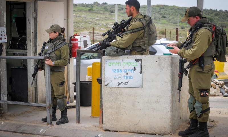 נעצר חשוד בדריסת חייל במחסום רנטיס | תיעוד הפעילות