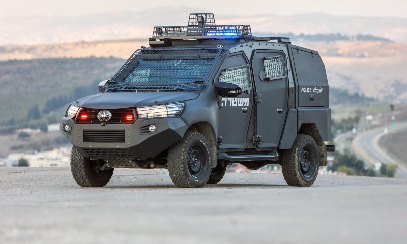 "רמת מיגון גבוהה": כלי רכב חדש ייכנס לשורות המשטרה