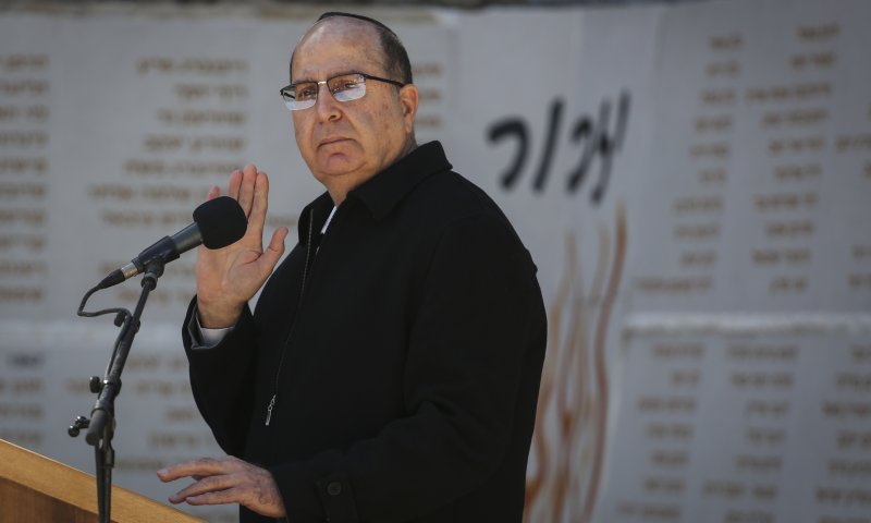 יעלון מגבה את יאיר גולן: 'פרשנות מעוותת במכוון'