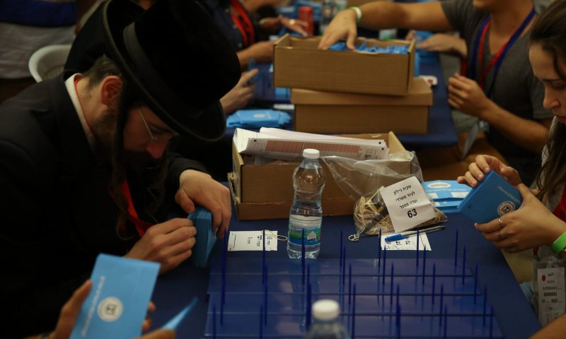 ישנו את מפת המנדטים? גלריה מספירת קולות החיילים