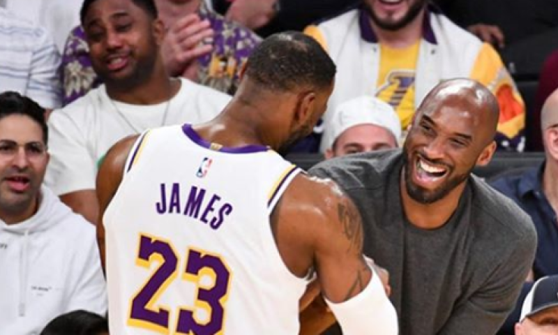 "אמשיך את המורשת שלך": לברון נפרד מקובי בראיינט