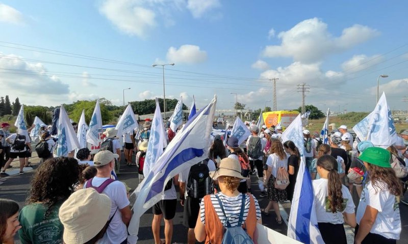 מזעזע: אלימות משטרתית בצעדת המשפחות לעזה