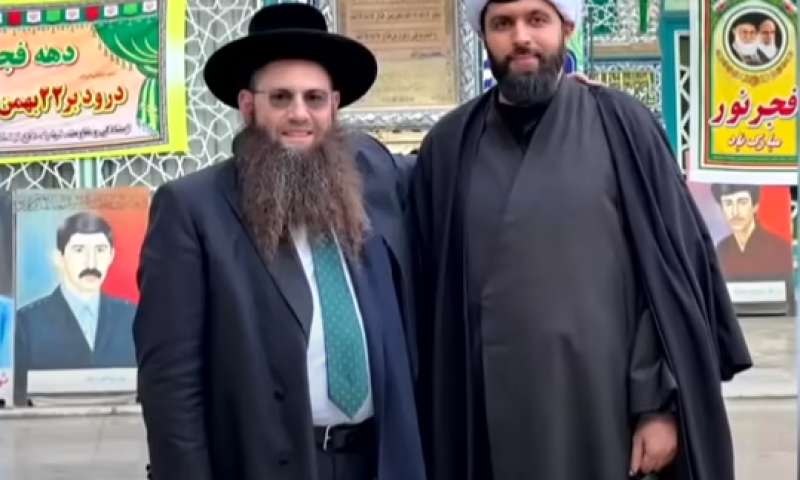 מדבר עברית ללא חשש: הרב הישראלי שביקר בטהרן